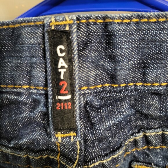 NWOT MENS ARIAT CAT 2 RELAXED BOOT CUT JEANS SZ 36/32 - Picture 6 of 8